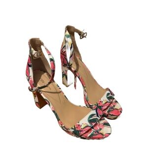 On 34th Floral Sandals